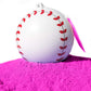 J&M Gender Reveal Baseball For Baby Showers And Reveal Parties - 100% All Natural Holi Powder (Pink)