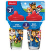 Playtex Baby Sipsters Stage 3 Paw Patrol Sippy Cups, Spill-Proof, Leak-Proof, Insulated - Blue, 9 Oz, 2 Count