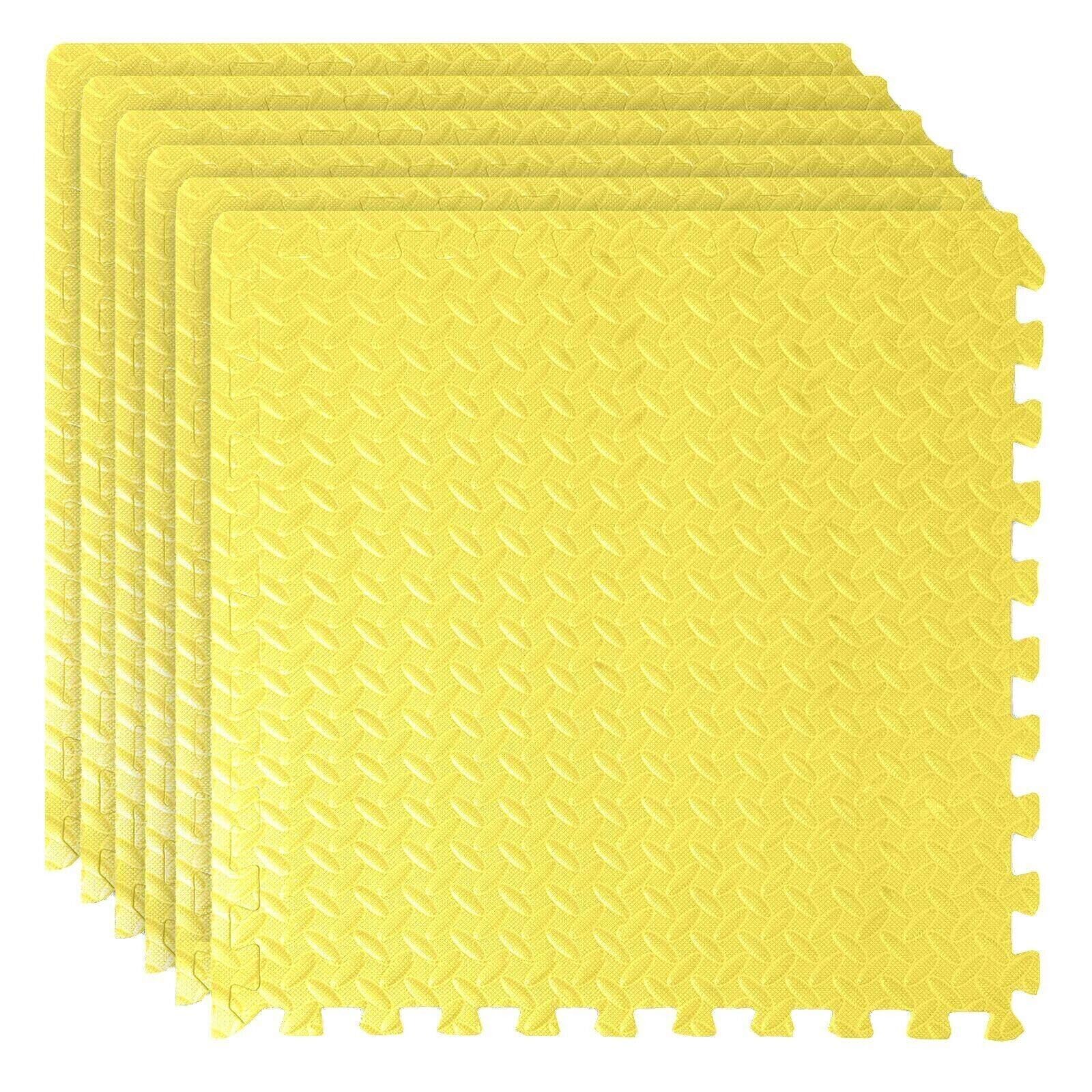 Signatron 1Pc  4Sq Ft  Puzzle Flooring || Kids Interlocking Play Mat || Shop Floor Mat || Kitchen Floor Mat || Pet Mat ||12 Mm