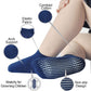 Epeius Baby Socks Low Cut Non-Slip Socks For Newborn Boys Boys Ankle Socks With Grips Value Pack 12 Pairs,Black/White/Grey/Navy/
