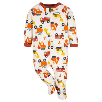 Gerber Baby Boys 2-Pack Sleep 'N Play Transportation Zone Newborn