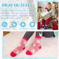 Eocom 6 Pairs Children'S Winter Warm Wool Animal Crew Socks Kids Boys Girls Socks (Unicorn C, 8-12 Years)