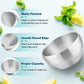 Haware 6-Piece Kids Bowls, 12Oz Sus304 Metal Bowl For Toddler Children, Small Baby Bowls For Feeding/Soup/Snacks, Multipurpose 1