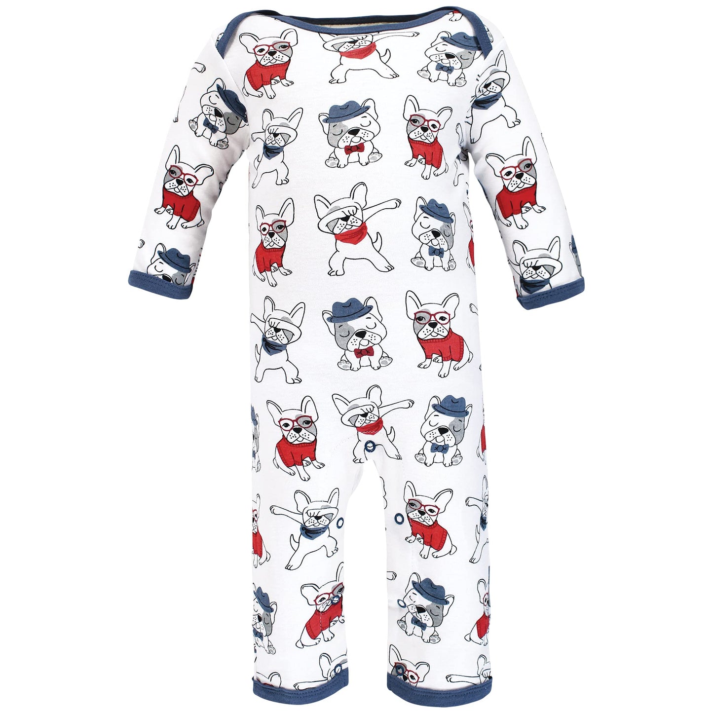 Hudson Baby Unisex Baby Cotton Coveralls, Boy Whimsical Dog, 3-6 Months