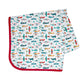 Bapronbaby Retro Airplanes Splash Mat - Waterproof Catch-All For Under High Chairs, Floors, Tables, Playtime Or Arts & Crafts -