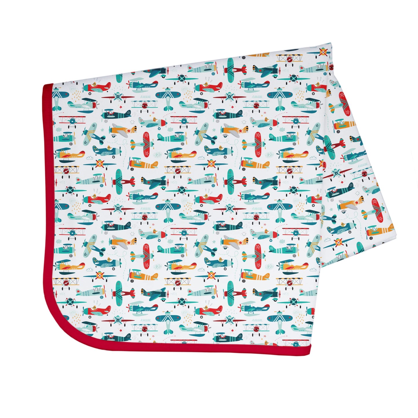 Bapronbaby Retro Airplanes Splash Mat - Waterproof Catch-All For Under High Chairs, Floors, Tables, Playtime Or Arts & Crafts -
