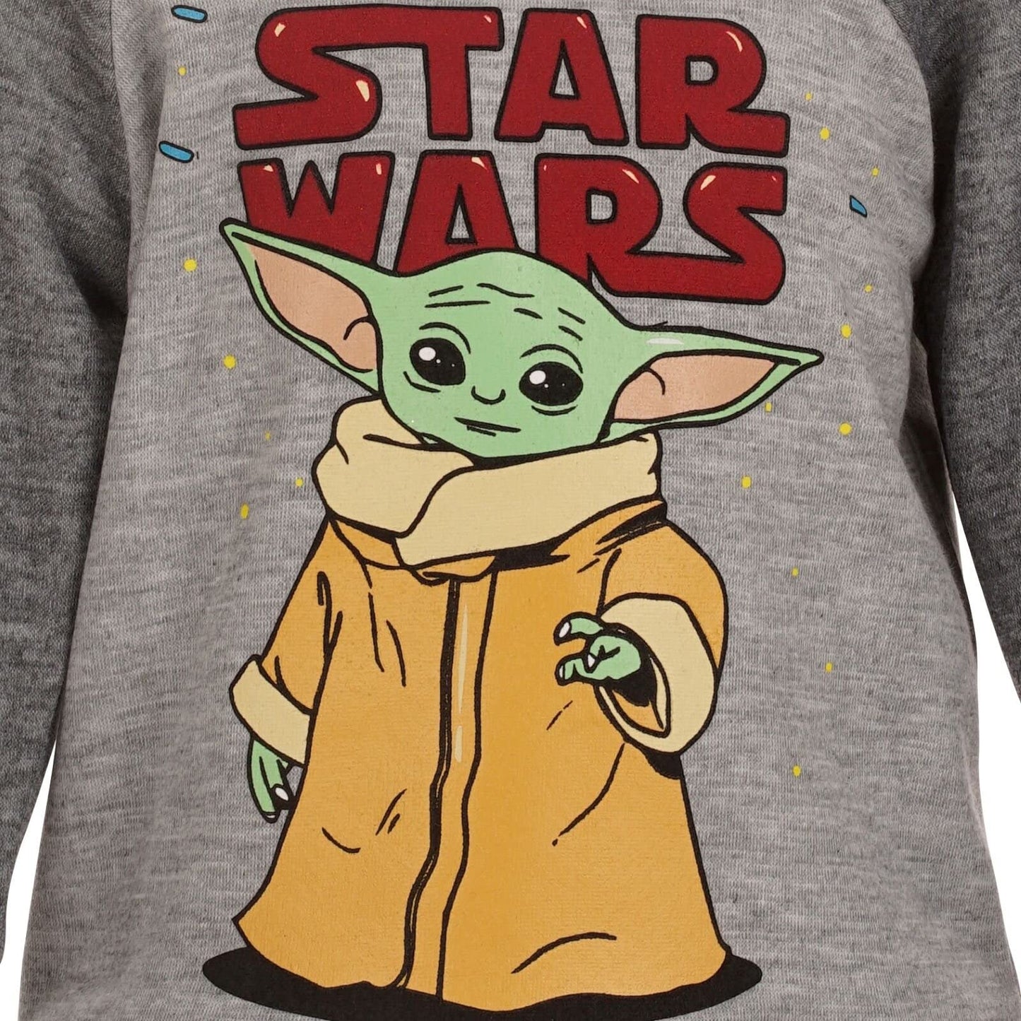 Star Wars The Mandalorian Baby Yoda Big Boys Fleece Hoodie & Pants Gray 18-20