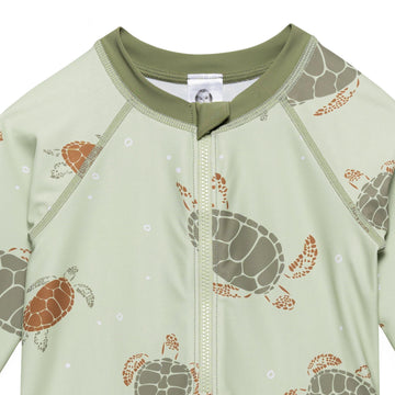 Gerber Toddler Boys' Rashguard, Turtle, 3T