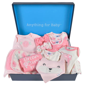 Gerber Baby 14-Piece Clothing Gift Set, Blue, Newborn