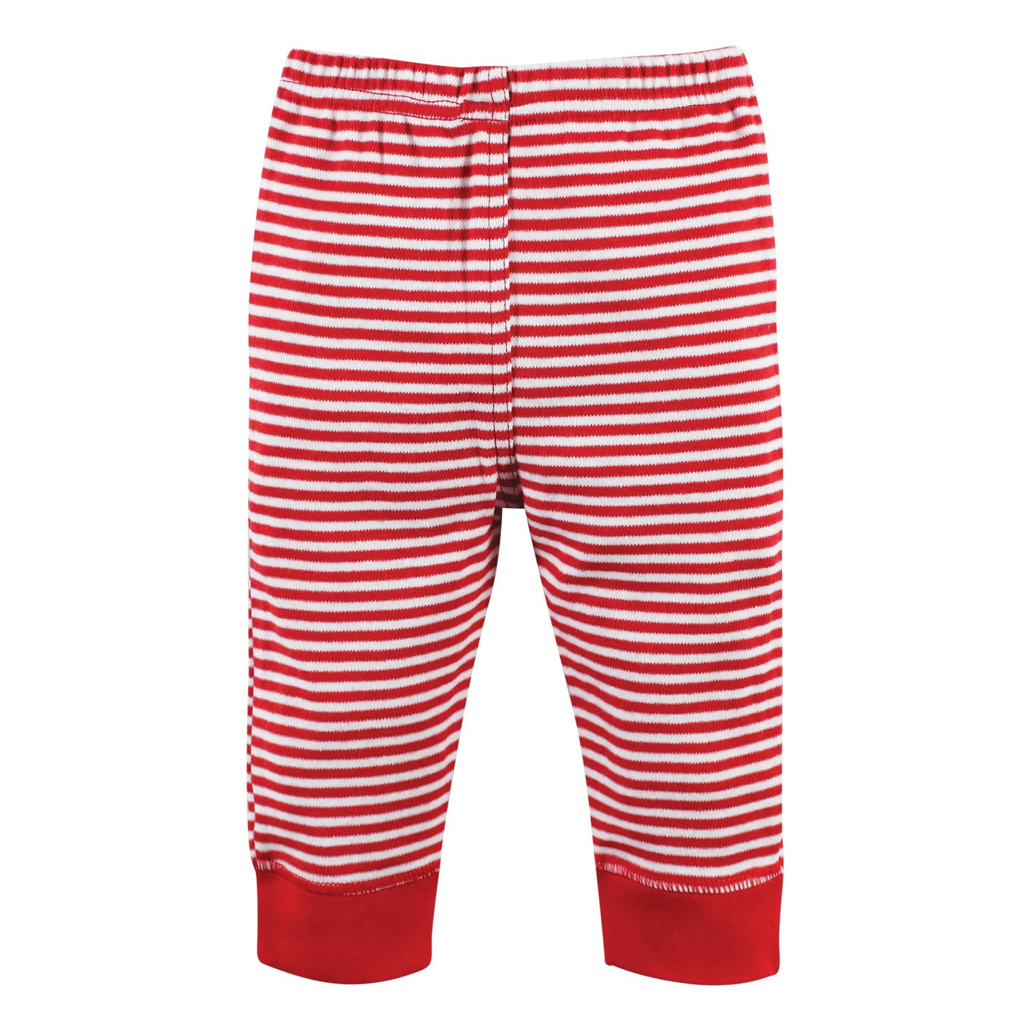 Hudson Baby Unisex Baby Cotton Pants and Leggings, Christmas Forest, 5 Toddler