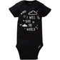 Gerber Baby 8-Pack Short Sleeve Onesies Bodysuits, Star, Newborn