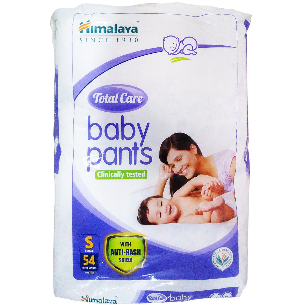 Himalaya Total Care Baby Pants  Small, 54 Pieces Pack