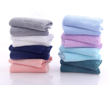 16 Pack Baby Washcloths - Luxury Multicolor Coral Fleece - Extra Absorbent And Soft Wash Clothes For Newborns, Infants And Toddl