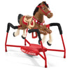 Kids Ride On Toys, Horse Toys, Radio Flyer Chestnut Plush Interactive Riding, Rocking Horse, for Ages 2-6 Years