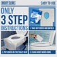 Toilet Seat Covers Flushable - Upgraded Xl Size| Biodegradable Paper Covers For Adults, Kids, Toddlers | Travel Essentials For P