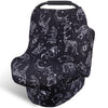 Rquite Baby Car Seat Cover, Carseat Cover Girls Boy, Stretchy Infant Car Seat Cover, Breathable Baby Carrier Cover, Soft Car Sea