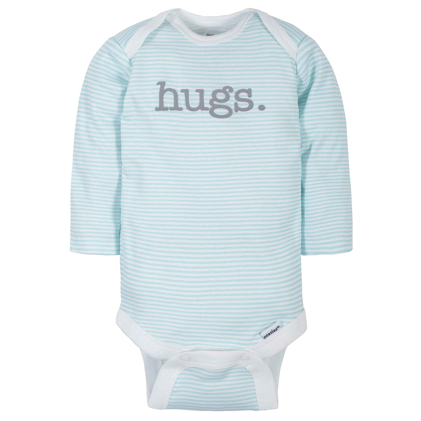 Gerberunisex Baby6 Pack Long-Sleeve Onesies Bodysuitwords Grey3-6 Months