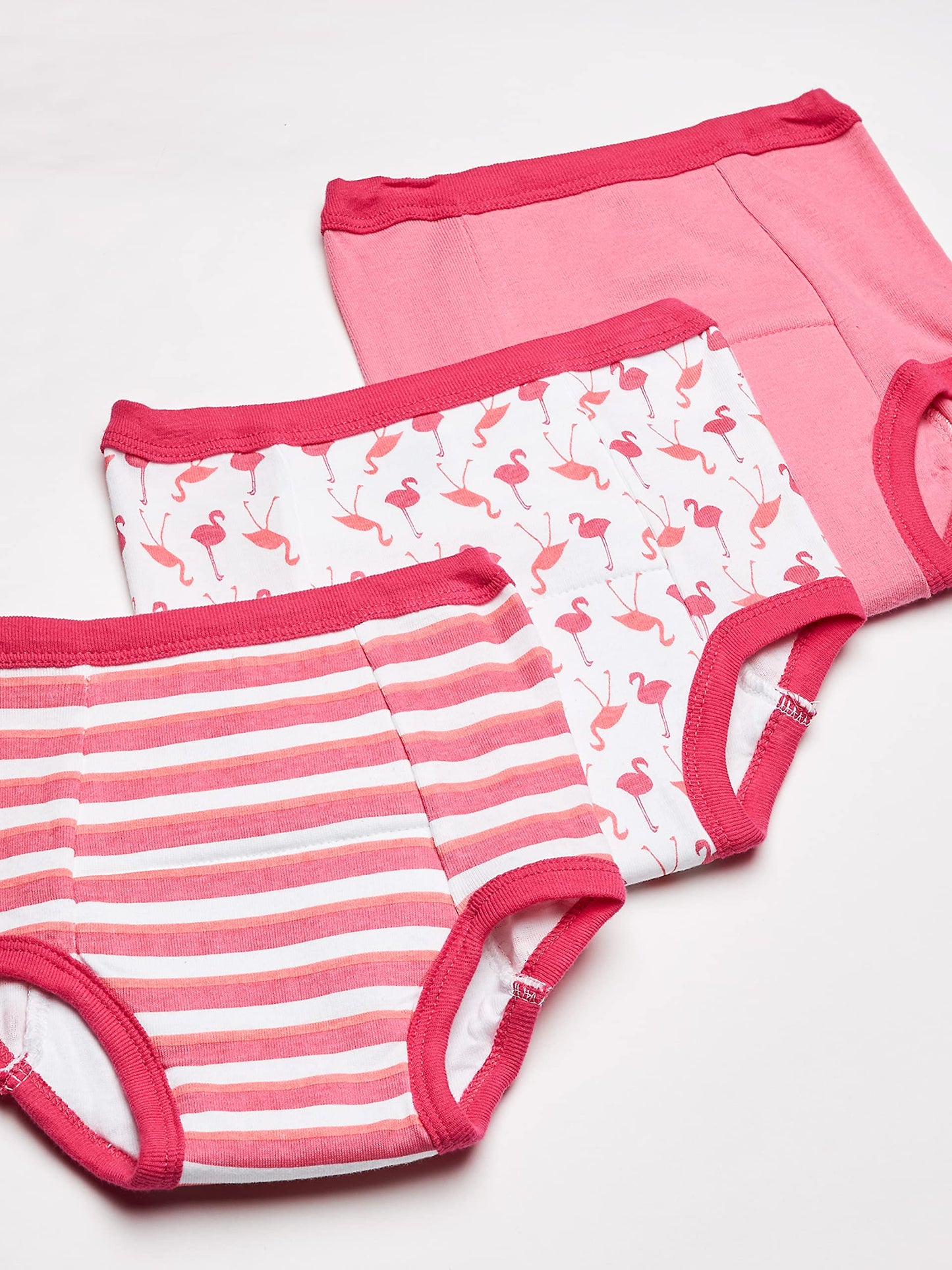Luvable Friends Unisex Baby Cotton Training Pants, Flamingo, 4 Toddler