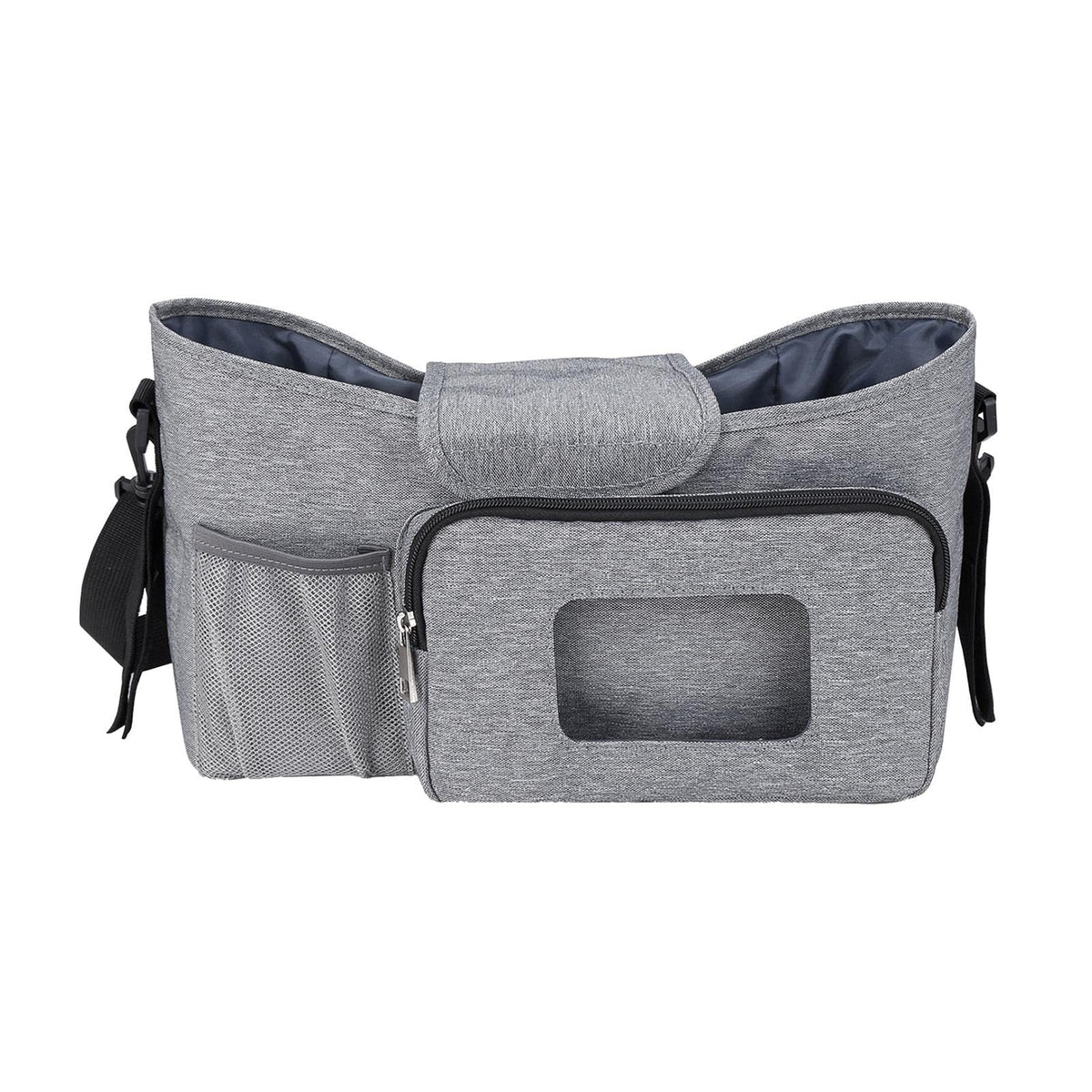 Merishopp Polyester Stroller Organizer Shoulder Strap for Pushchair Easy Installation