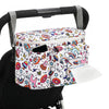 Coloch Universal Stroller Organizer, Large Capacity Multi-purpose Stroller Bag Caddy with Cup Holder Waterproof Stroller Basket 