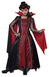 California Costumes Girls Victorian Vampira, Large