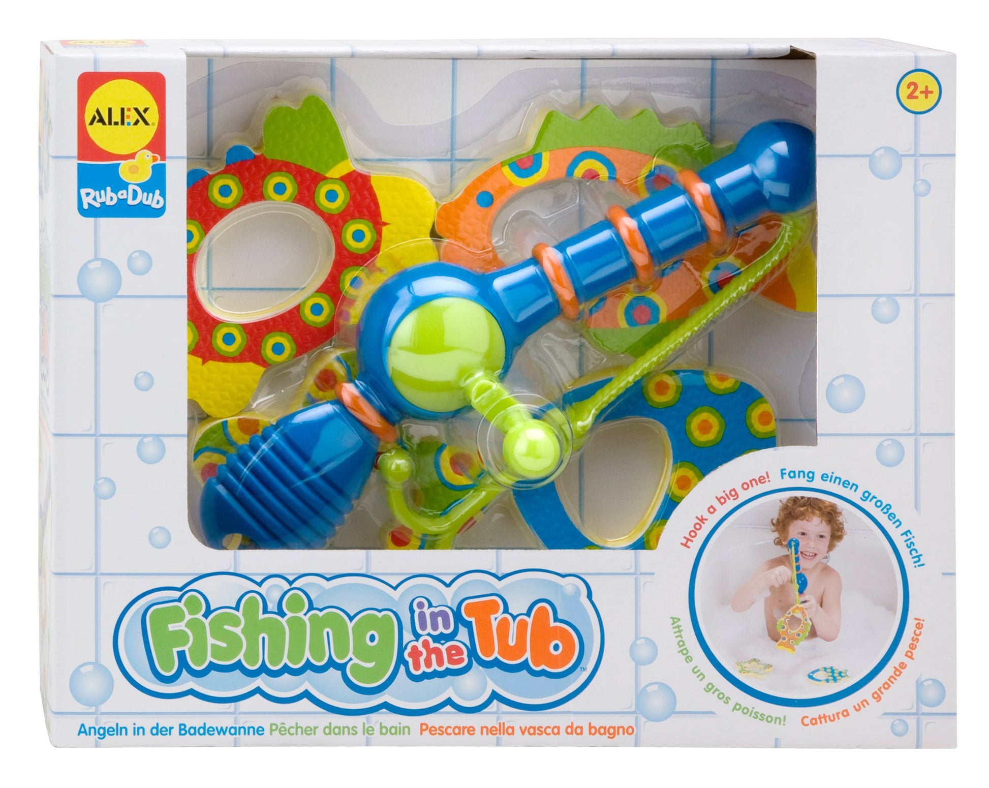 Alex Rub a Dub Fishing in the Tub Kids Bath Activity