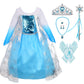 Lito Angels Girls Princess Dress Up Costumes Snow Queen Dress Halloween Christmas Costume With Accessories Size 8 B