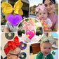 Doboi 20Pcs Baby Girls Bows Headbands Nylon Hairbands Ribbon Bow Elastic Hair Accessories For Newborns Infants Toddlers And Kids