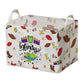 Toy Inspired Story Storage Nursery Basket With Hard Bottom Large Square, Toy Inspired Story Room Decorations, Toy Inspired Story