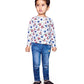 SEMBIAN Baby Boys and Baby Girls Round Neck Full Sleeves Printed TShirt (Multicolor, 912 Months)