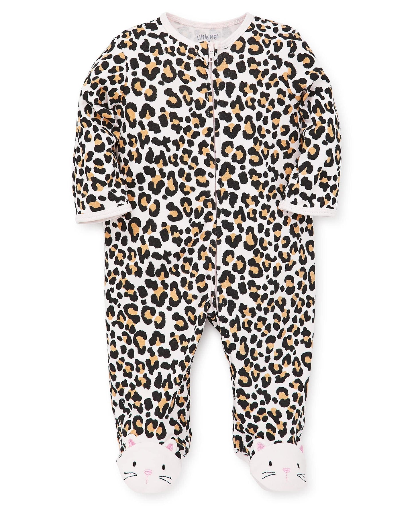 Little Me Baby Girls Footie Pants Overalls Jumpsuits, Multi, 6 Months US