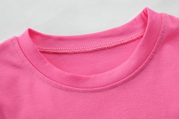 Cm-Kid Girls Pajamas Set Long Sleeve Pjs Cute Cat Pattern Sleepwear Toddler 2 Pieces Jammies Sets Kids Clothes Shirts Size 3