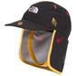 The North Face Class V Sun Buster Hat - Infants TNF Black Tossed Logo Grid Print, 6-24M