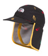 The North Face Class V Sun Buster Hat - Infants TNF Black Tossed Logo Grid Print, 6-24M