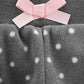 Simple Joys By Carter'S Baby Girls' 4-Pack Fleece Pants, Charcoal Dots/Orange/Pink/White, 6-9 Months