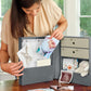 Savor | Baby Keepsake Organizer Box | The Original Fabric Acid-Free Modern Minimalist Gender-neutral Memory Box with Labels | Fo
