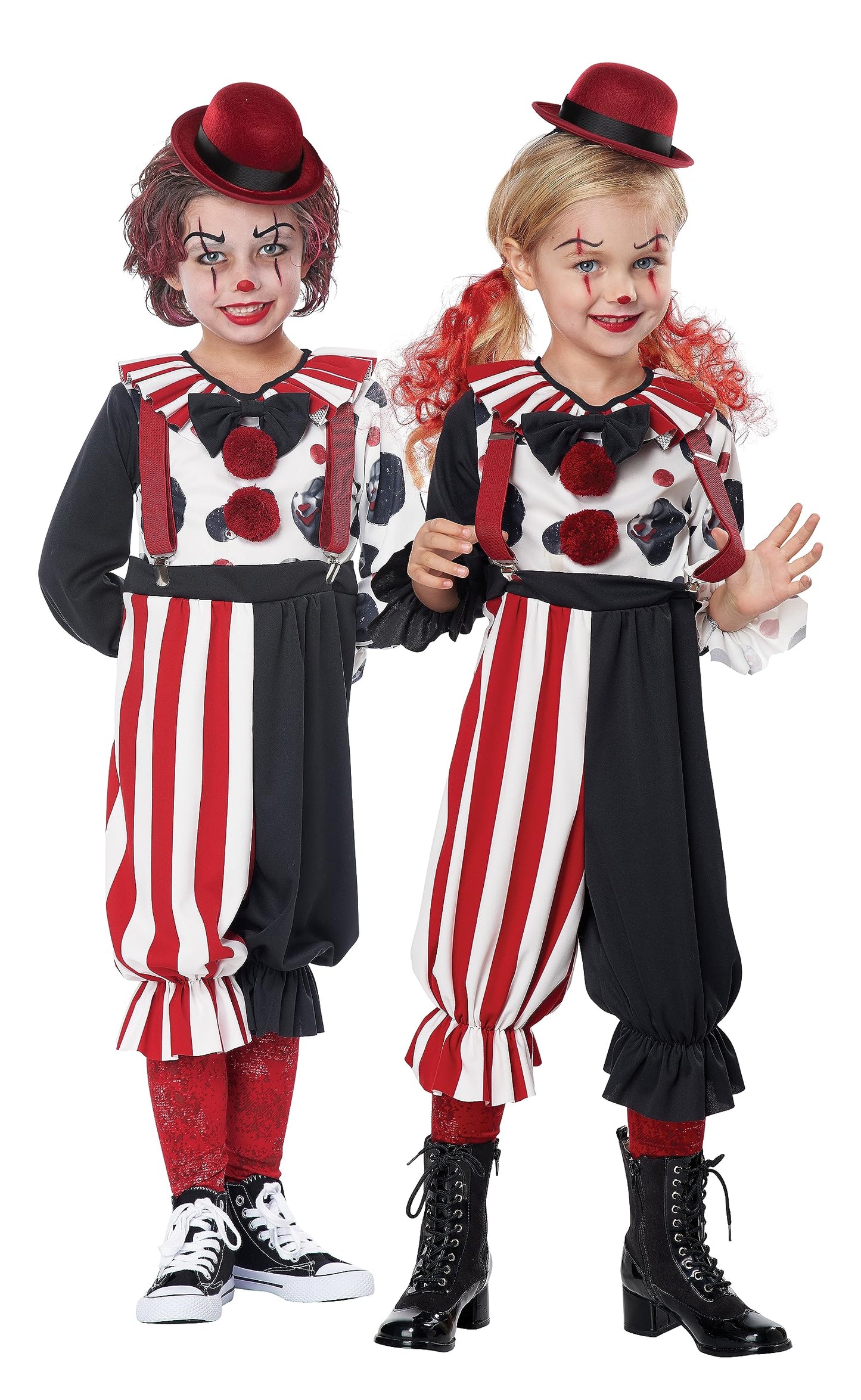 California Costumes Toddler Creepy Clown Kid Costume Medium