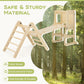 Olakids Climbing Toys For Toddlers, 8 In 1 Foldable Wood Pikler Montessori Jungle Gym With Toddler Tower Angle Adjustable Ladder
