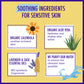 California Kids Calendula Cream | 100% Plant-Based Skin Care For Kids | Lavender Kids Lotion For Dry Sensitive Skin | Hypoallerg