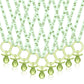 Geiserailie 36 Pcs Baby Shower Pacifiers Necklace Acrylic Pacifiers Necklace Charm Party Favors For Girls Boys Baby Shower Party