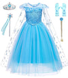 Avady Princess Costume For Girls Princess Dresses For Girls Kids Halloween Dress Up Costume 5T 6Y