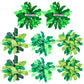 8 Pcs St Patricks Day Hair Bow Clip Festive Shamrock Barrette for Girls Toddlers Ribbon Curly Bows Alligator Clips for Baby Girl