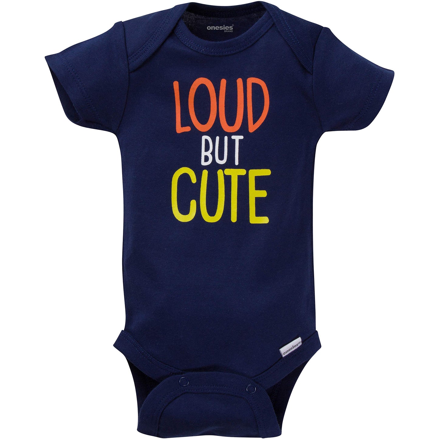 Onesies Brand Baby Boys' 8-Pack Short Sleeve Mix & Match Bodysuits, Loud Cute Dog, 12 Months