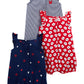 Simple Joys by Carters Baby Girls 3-Pack Snap-up Rompers