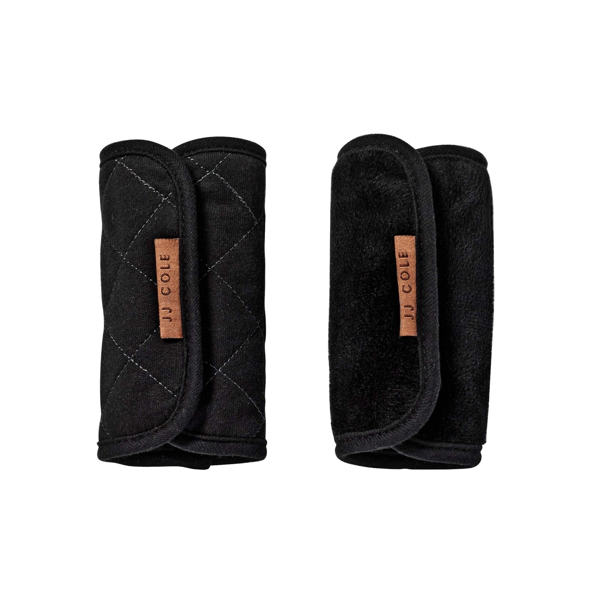 JJ Cole Reversible Seat Belt Covers - Quilted Seat Belt Cover for Car Seat Straps - Car Seat Belt Cover - Baby Travel Essentials