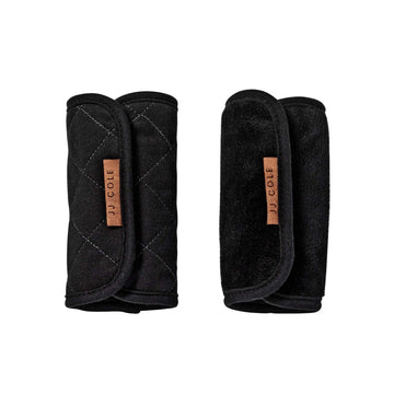 JJ Cole Reversible Seat Belt Covers - Quilted Seat Belt Cover for Car Seat Straps - Car Seat Belt Cover - Baby Travel Essentials