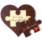 Grandparent Reveal Wooden Heart Keepsake, Pregnancy Announcement for Grandparents, Baby Announcement Sign, Pregnancy Reveal Idea
