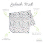 Bapronbaby Root Veggies Splash Mat - Waterproof Catch-All For Under High Chairs, Floors, Tables, Playtime Or Arts & Crafts - Mac