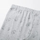 Owlivia 100% Organic Cotton Baby Long Sleeve Pajama Sets, Toddler Boy Girl 2-Piece Sleepwear(7 Years, Grey Rabbit)