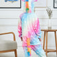 Chetosho Unicorn Hooded Onesie Girls Halloween One Piece Kids Costume (Oblique Stripe Starry Pink Blue 4-5 Years)